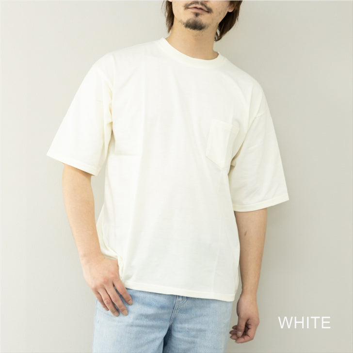冷感加工 天竺 ポケット付BIGTシャツ(210g)